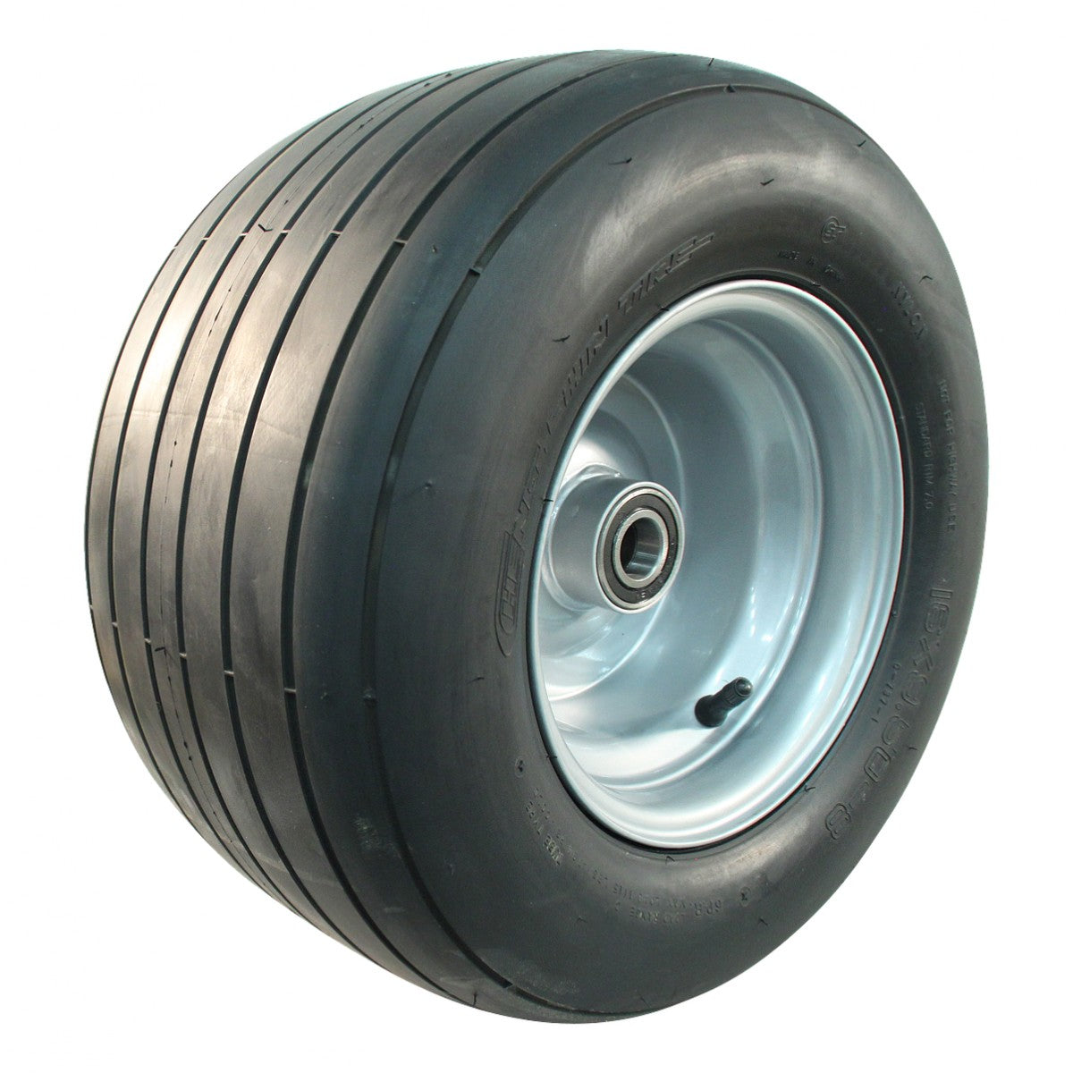 CST Komplettrad 16x9.50-8 C-737 6PR auf Felge 7.00x8 ET0 NL90 Stahl Grau
