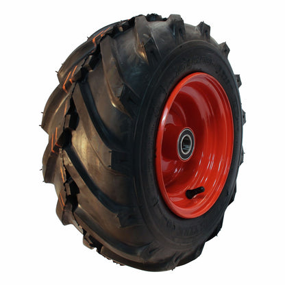 Kings Tire Komplettrad 16x6.50-8 V-8501 6PR auf Felge 5.50x8 ET0 NL100 Stahl Rot links