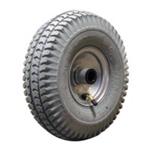 CST Komplettrad 3.00-4 C-248 4PR auf Felge 2.10x4 ET0 NL69 Rollenlager Ø20 Stahl Grau