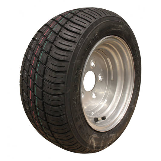 Maxxis Komplettrad 195/50-10 98 N Trailermaxx M-8001 auf Stahlfelge 6.00Ix10 5/112/67 ET-4 Silber