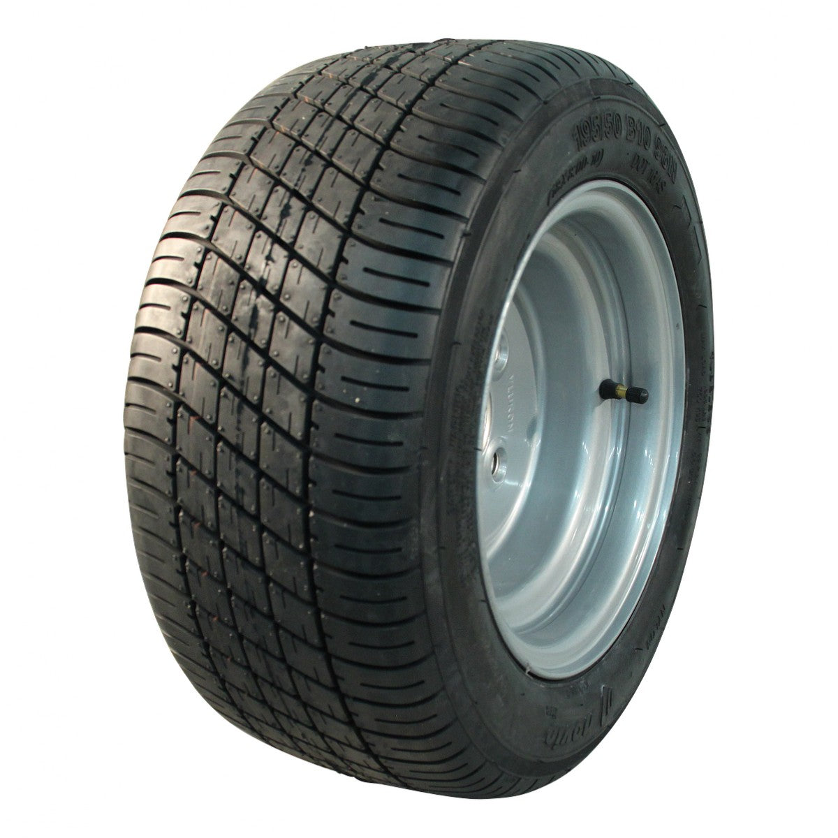 Maxxis Komplettrad 195/50B10 98N (18x8.00-10) Trailermaxx M-8001 auf Stahlfelge 6.00Ix10 4/100/60 ET-4