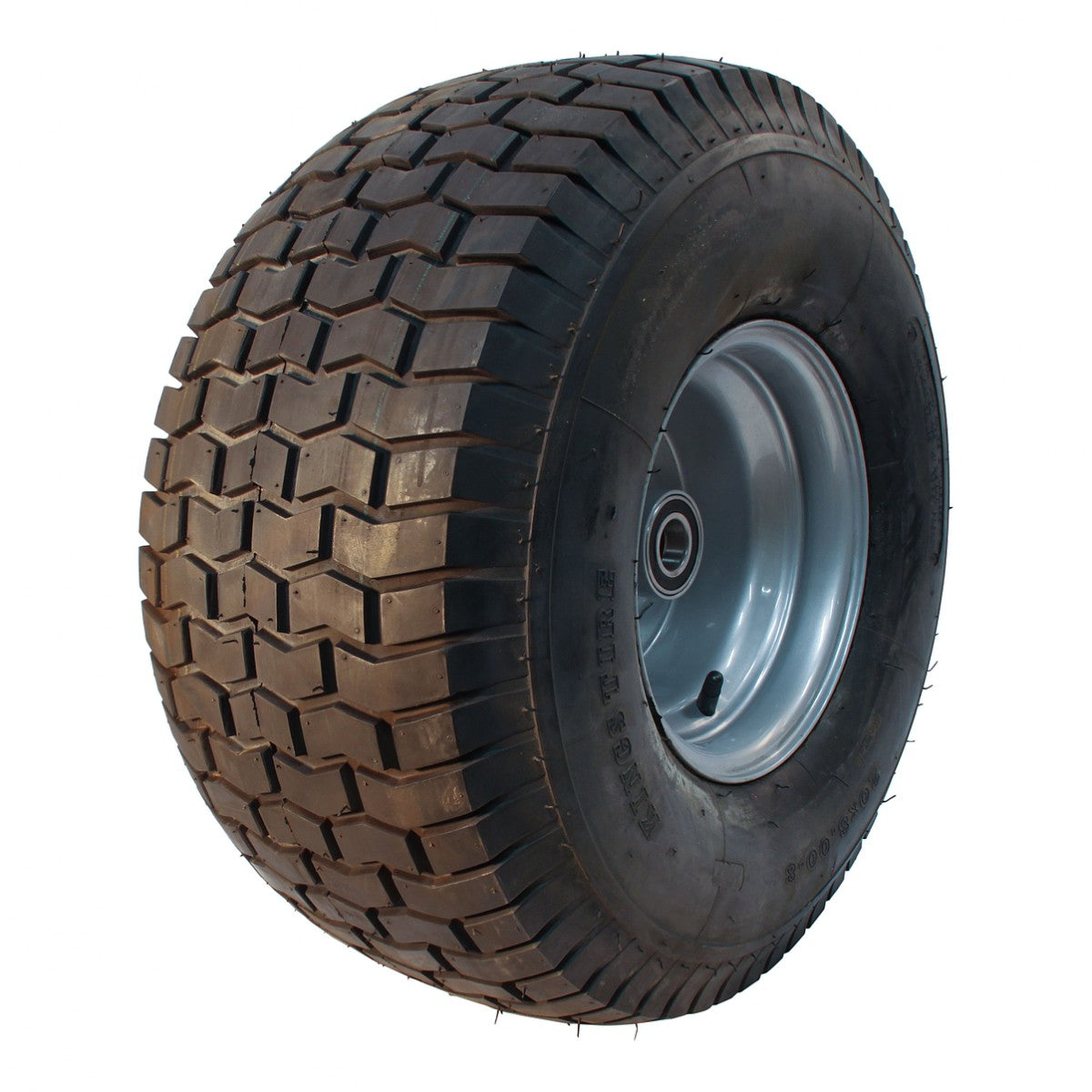 Kings Tire Komplettrad 20x8.00-8 V-3502 6PR auf Felge 7.00x8 ET0 NL90 Stahl Grau