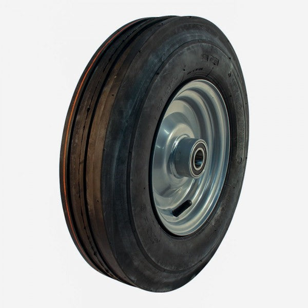 Kings Tire Komplettrad 3.50-8 V-8502 4PR auf Felge 2.50x8 ET0 NL90 Stahl Grau