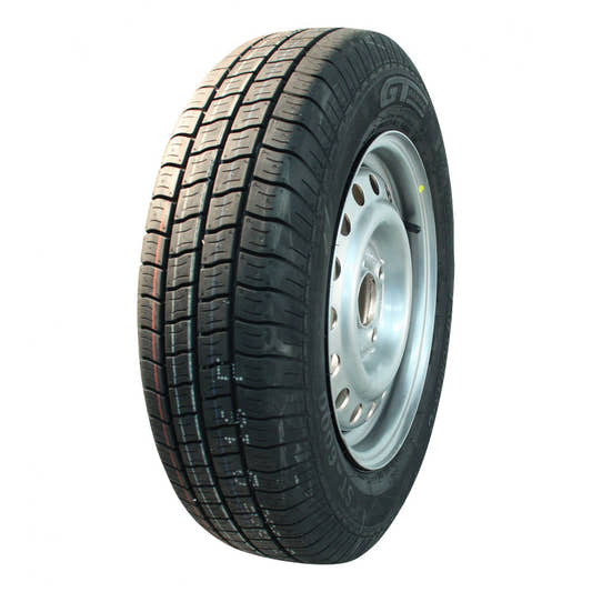 GT-Radial Komplettrad 155R13C 91/89N Kargomax ST-6000 auf Stahlfelge 4.5Jx13 4/100/57 ET30