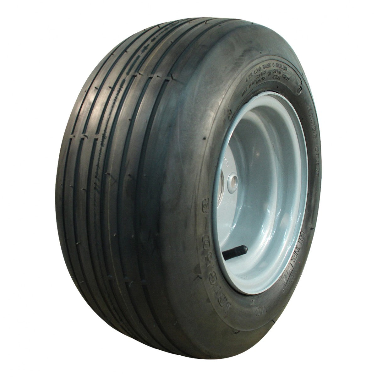 Kings Tire Komplettrad 18x8.50-8 V-3503 4PR auf Felge 7.00x8 4/100/60 ET0 Stahl Grau