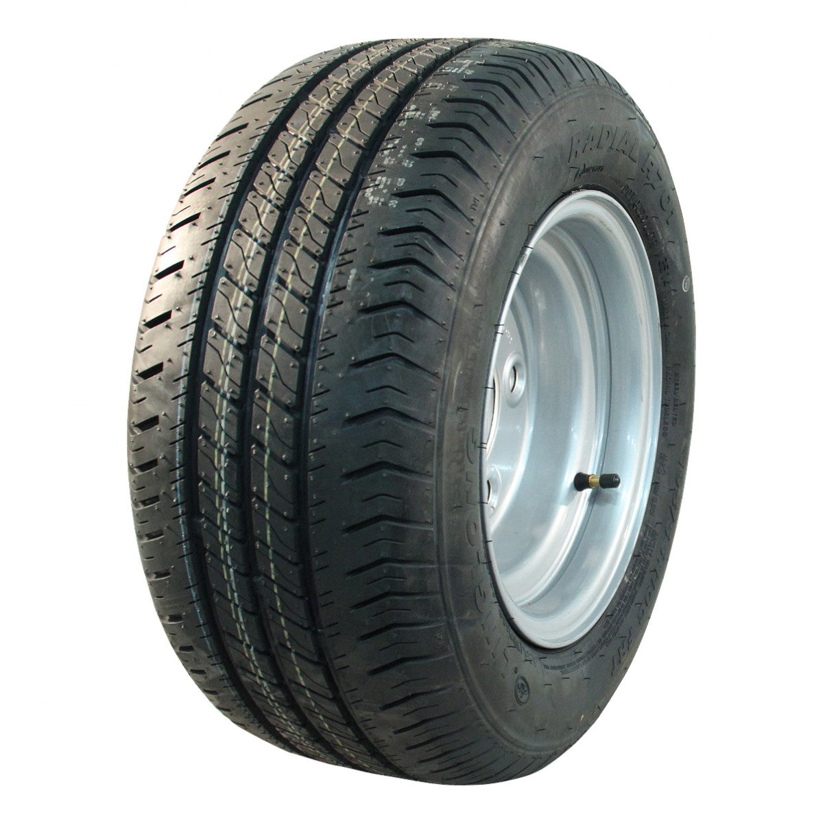 Linglong Komplettrad 195/55R10C 98/96N R701 auf Stahlfelge 6.00Ix10 5/140/94 ET-4