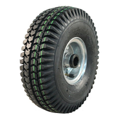 CST Komplettrad 4.00-4 C-248 6PR auf Felge 2.10-4 ET0 NL75 Rollenlager Ø25 Stahl Grau