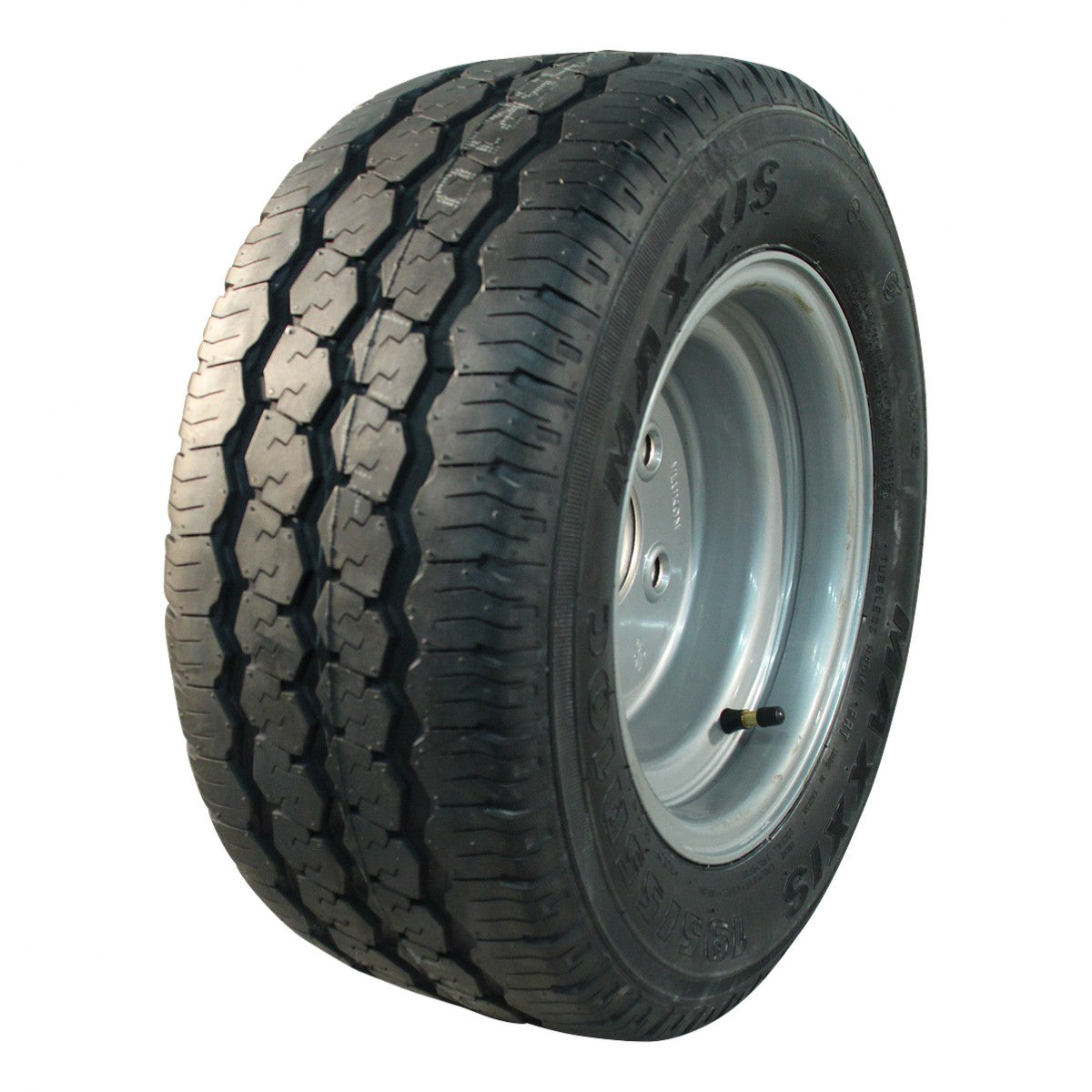 Maxxis Komplettrad 195/55R10C 98/96P Trailermaxx CR-966 auf Stahlfelge 6.00Ix10 5/112/67 ET25