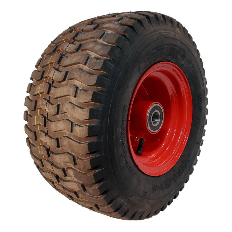 Kings Tire Komplettrad 18x8.50-8 V-3501 4PR auf Felge 7.00x8 ET0 NL150 Stahl Rot