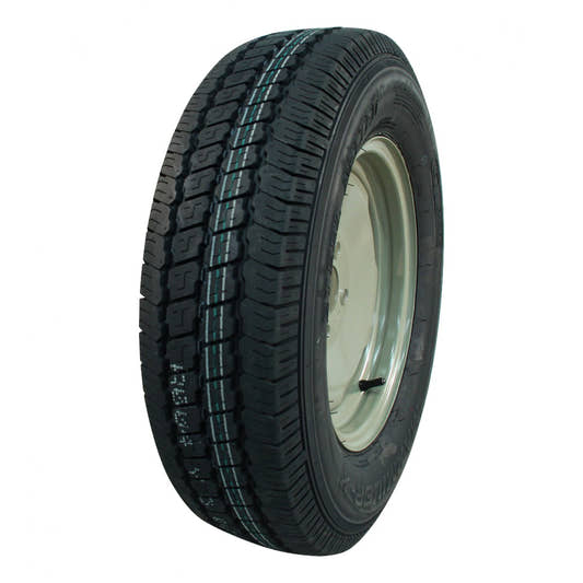 GT-Radial Komplettrad 195 R14 106/104 R Maxmiler Pro auf Stahlfelge 5Jx14 5/140/94 ET0 Silber