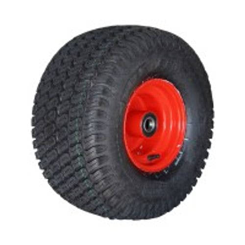 Novio Komplettrad 20x10.00-8 LG-306 6PR auf Felge 7.00x8 0 NL150 Kugellager Ø30 Stahl Rot