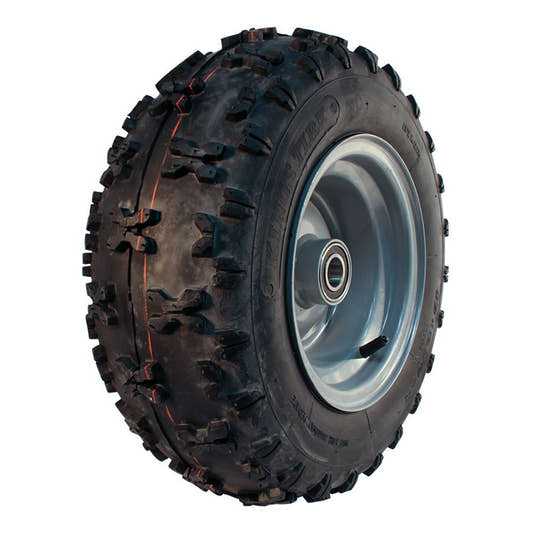 Kings Tire Komplettrad 16x6.50-8 V-8505 2PR auf Felge 5.50x8 ET0 NL90 Stahl Grau