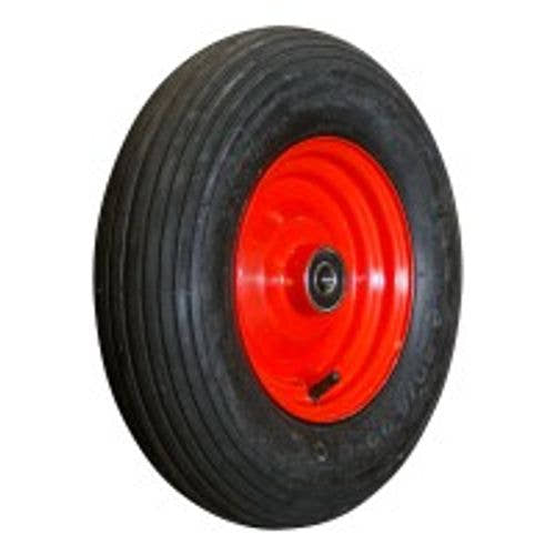 Narubb Komplettrad 4.80/4.00-8 S-2301 4PR auf Felge 2.50x8 ET0 NL75 Stahl Rot