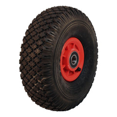 Narubb Komplettrad 4.00-4 S-2303 4PR auf Felge 2.10x4 NL75 Kunststoff Rot