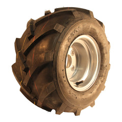 Novio Komplettrad 21x11.00-8 HF-255 4PR auf Felge 7.00x8 4/100/60 ET0 Stahl Grau rechts