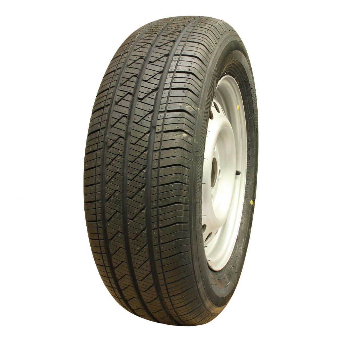 Novio Komplettrad 175/70R13 86N AW-414 XL auf Stahlfelge 4.5Jx13 4/100/57 ET30
