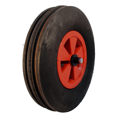 Kings Tire Komplettrad 4.80/4.00-8 V-8502 4PR auf Felge 2.50x8 NL75 Kunststoff Rot