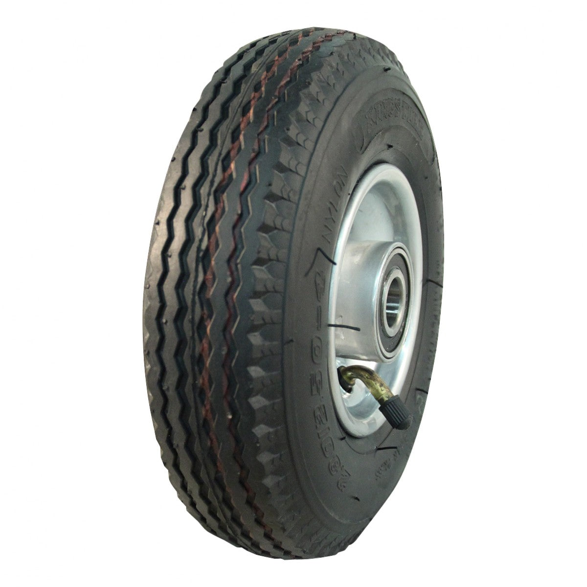 Kings Tire Komplettrad 2.80/2.50-4 V-6601 4PR auf Felge 2.10x4 ET0 NL75 Stahl Grau