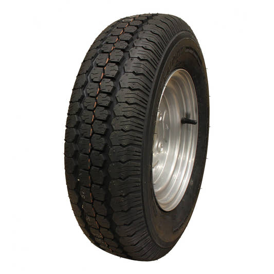 Maxxis Komplettrad 145 R10 74 N Trailermaxx CR-966 auf Stahlfelge 3.50Bx10 4/115/85 ET0 Silber
