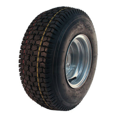 Novio Komplettrad 18x6.50-8 HF-224 4PR auf Felge 5.50x8 4/100/60 ET0 Stahl Grau