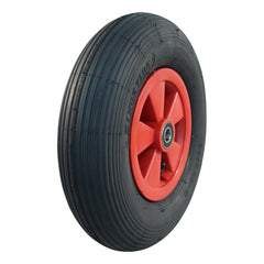 Narubb Komplettrad 4.80/4.00-8 S-2202 4PR auf Felge 2.50x8 NL88 Kunststoff Rot