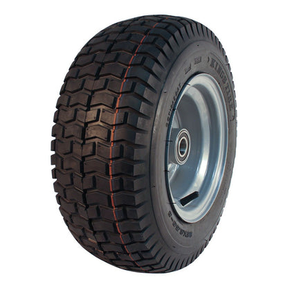Kings Tire Komplettrad 16x6.50-8 V-3502 4PR auf Felge 5.50x8 ET0 NL90 Stahl Grau