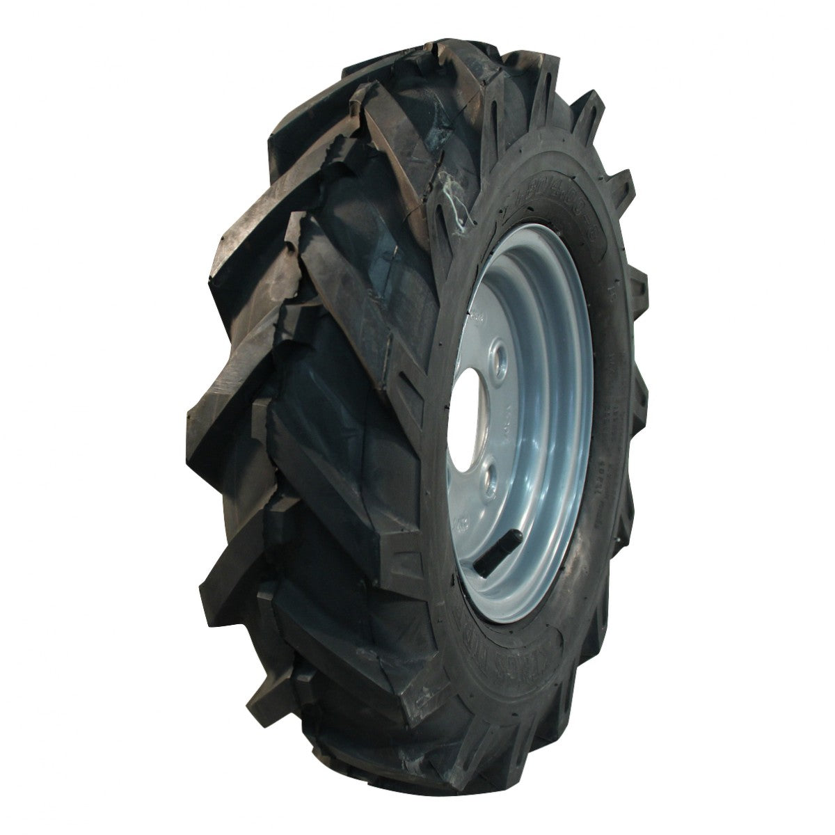 Kings Tire Komplettrad 4.80/4.00-8 V-8501 4PR auf Felge 2.50x8 4/100/60 ET0 Stahl Grau links