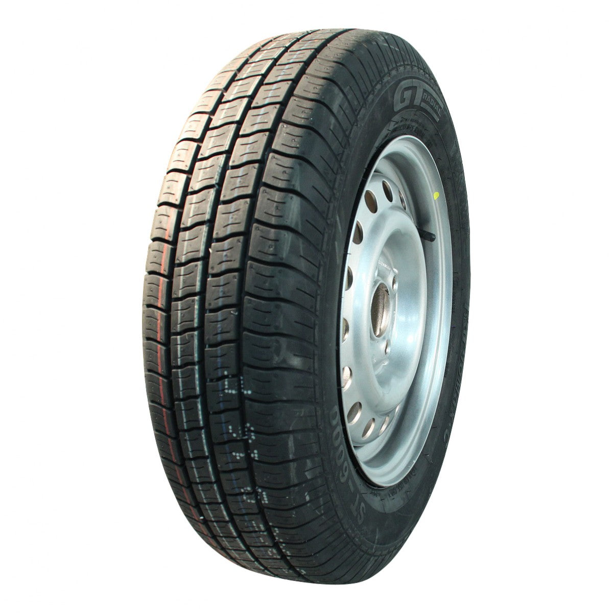 GT-Radial Komplettrad 155R13C 91/89N Kargomax ST-6000 auf Stahlfelge 4.5Jx13 4/100/57 ET30