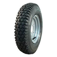 Narubb Komplettrad 4.80/4.00-8 S-2202 4PR auf Felge 3.00x8 4/100/60 ET0 Stahl Grau
