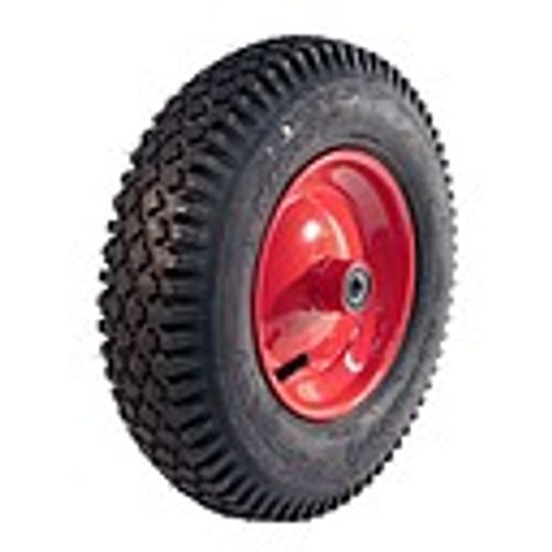 Narubb Komplettrad 4.80/4.00-8 S-2202 4PR auf Felge 2.50x8 ET0 NL106 Stahl Rot