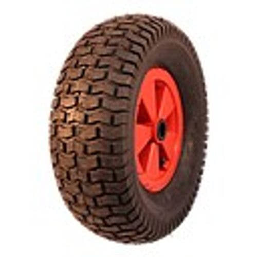 Kings Tire Komplettrad 16x6.50-8 V-3502 4PR auf Felge 2.50x8 NL88 Kunststoff Rot