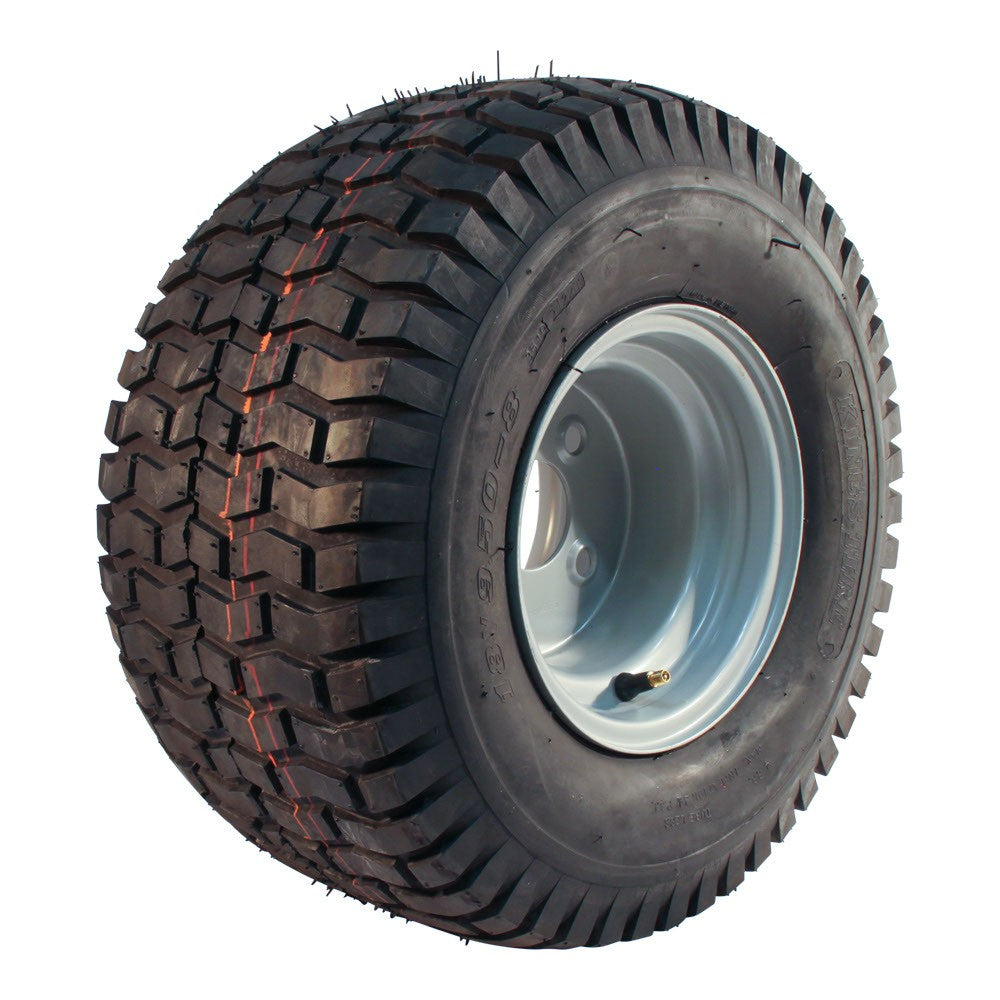 Kings Tire Komplettrad 18x9.50-8 V-3502 4PR auf Felge 7.00x8 4/100/60 ET0 Stahl Grau