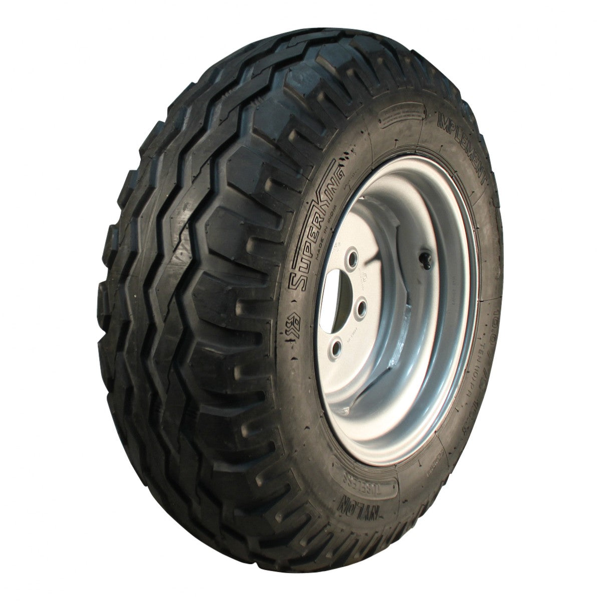 Novio Komplettrad 10.0/75-15.3 AW-909 14PR auf Felge 9.00x15.3 5/140/94 ET0 Stahl Grau