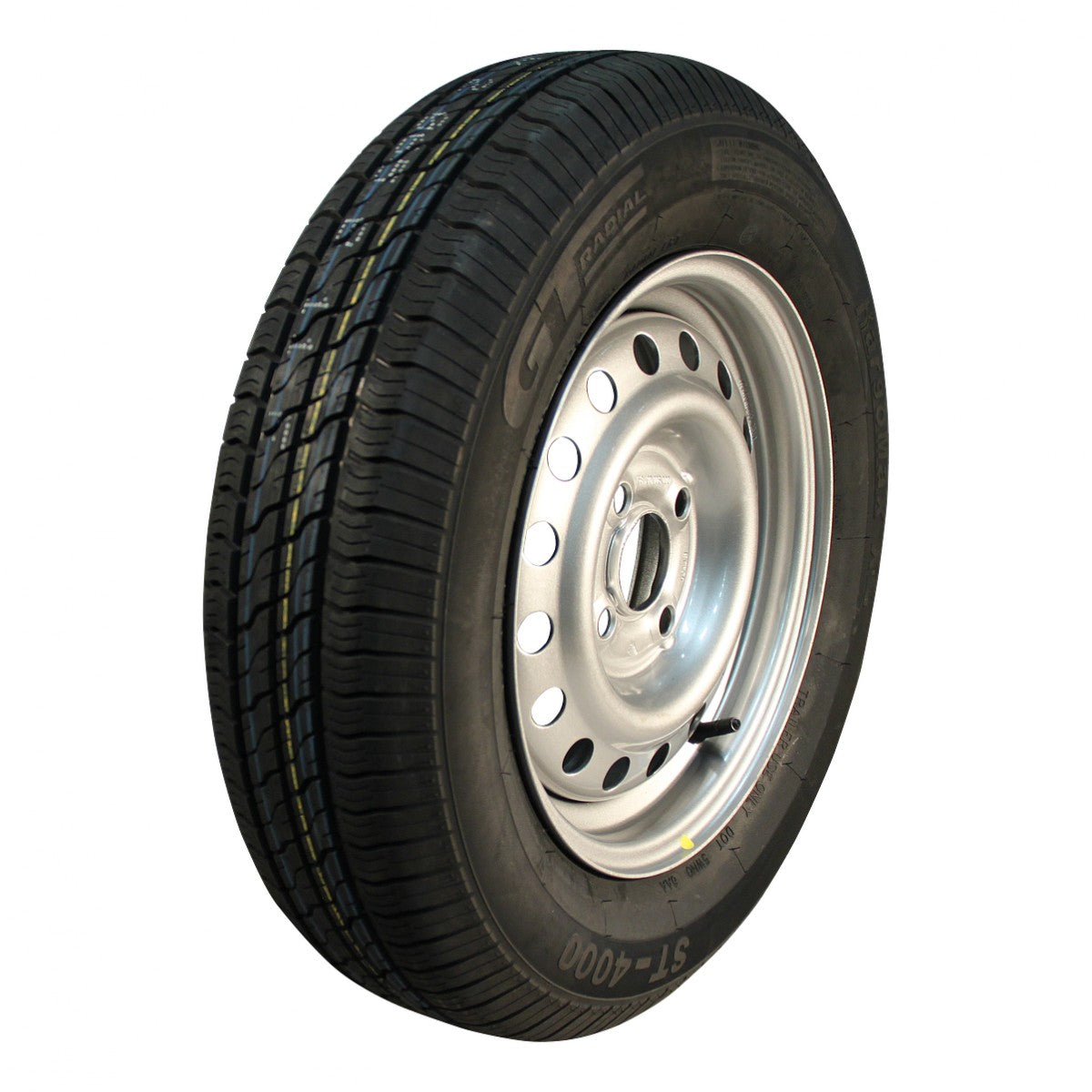 GT-Radial Komplettrad 155R13 84N Kargomax XL ST-4000 auf Stahlfelge 4.5Jx13 4/100/57 ET30 – Bild 2
