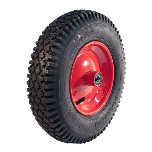 Narubb Komplettrad 4.80/4.00-8 S-2202 4PR auf Felge 2.50x8 ET0 NL96 Stahl Rot