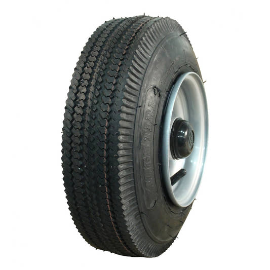 Kings Tire Komplettrad 4.10/3.50-6 V-6603 4PR auf Felge 4.50x6 ET0 NL75 Stahl Grau