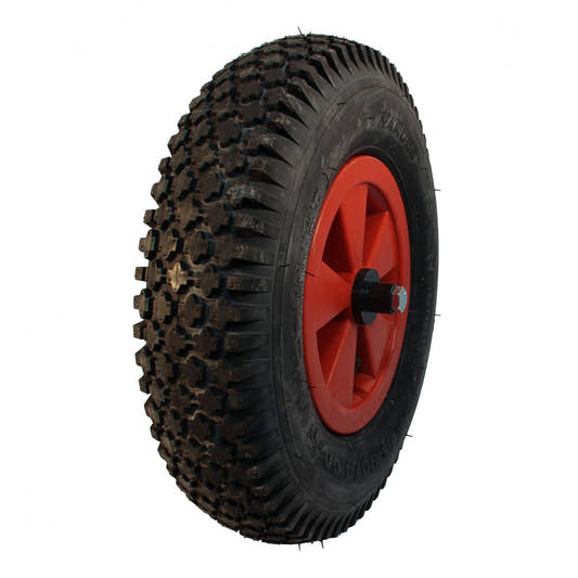 Narubb Komplettrad 4.80/4.00-8 S-2202 4PR auf Felge 2.50x8 NL75 Kunststoff Rot