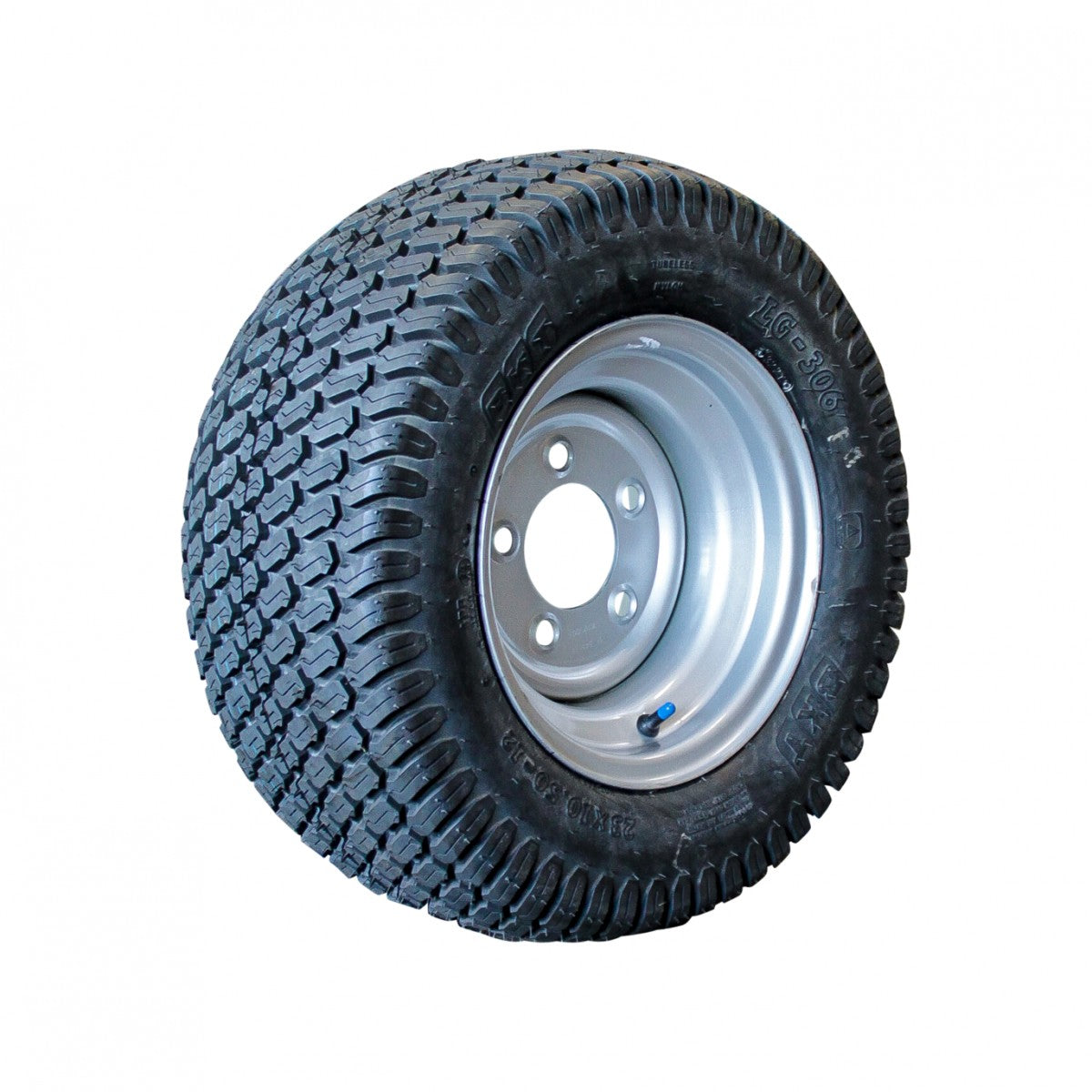 Novio Komplettrad 23x10.50-12 LG-306 4PR auf Felge 7.00x12 5/140/94 ET0 Stahl Grau