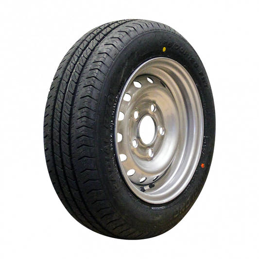 Linglong Komplettrad 155/70R12C R701 104/102N auf Stahlfelge 5.5Jx12H2 5/112/67 ET30 Silber
