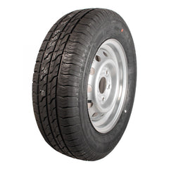 GT-Radial Komplettrad 185/70R13 93N Kargomax XL ST-4000 auf Stahlfelge 13Jx5 4/100/57 ETET30 Silbergrau