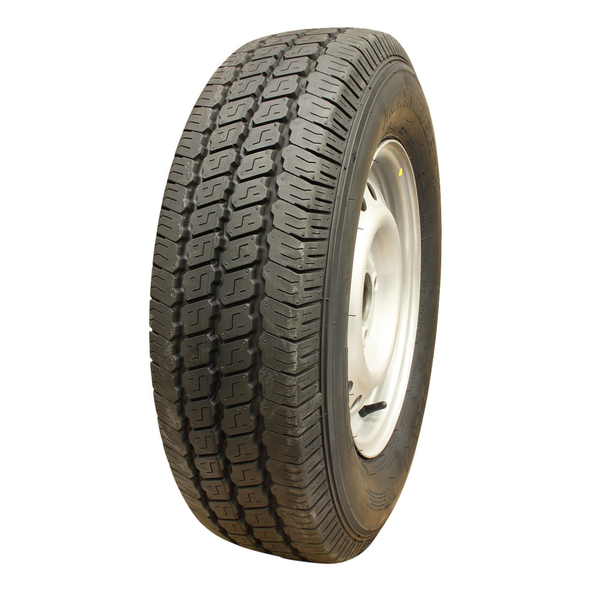 GT-Radial Komplettrad 175R13C 97/95R Maxmiler Pro auf Stahlfelge 13Jx5 4/100/57 ETET30 Silbergrau