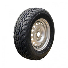 GT-Radial Komplettrad 185/70R13C 106/104N Savero auf Stahlfelge 13Jx5 4/100/57 ETET30 Silbergrau