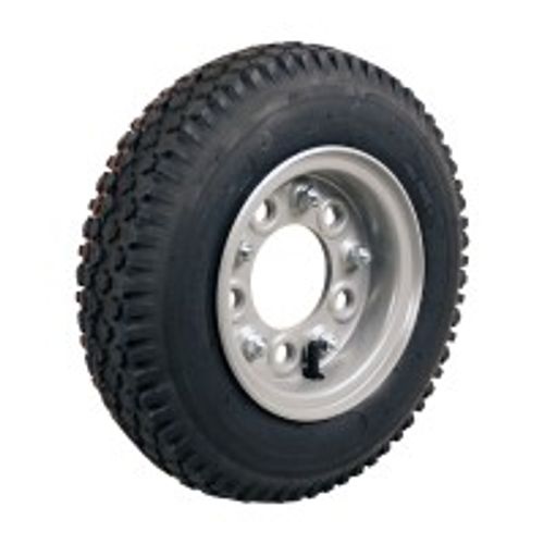 Kings Tire Komplettrad 4.80/4.00-8 V-6602 6PR auf Felge 3.00-8 5/140/94 ET0 Stahl Grau