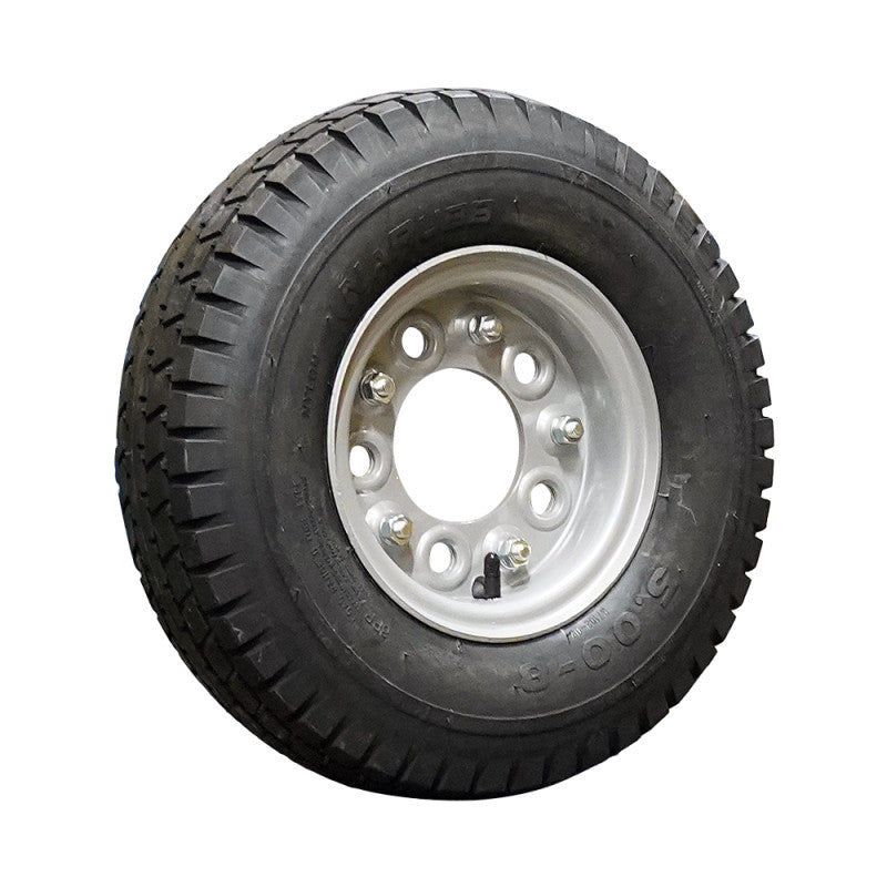Narubb Komplettrad 5.00-8 S-7102 8PR auf Felge 3.00-8 5/140/94 ET0 Stahl Grau