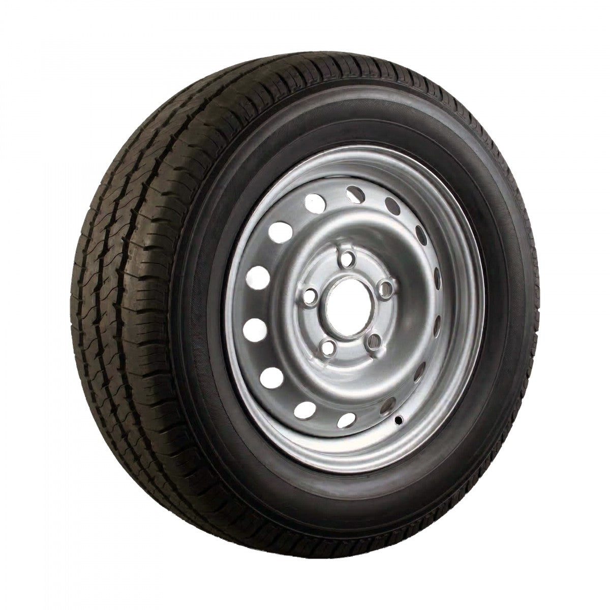 GT-Radial Komplettrad 195R14C 106/104N Maxmiler Pro auf Stahlfelge 14Jx5.5 5/112/67 ETET30 Silbergrau