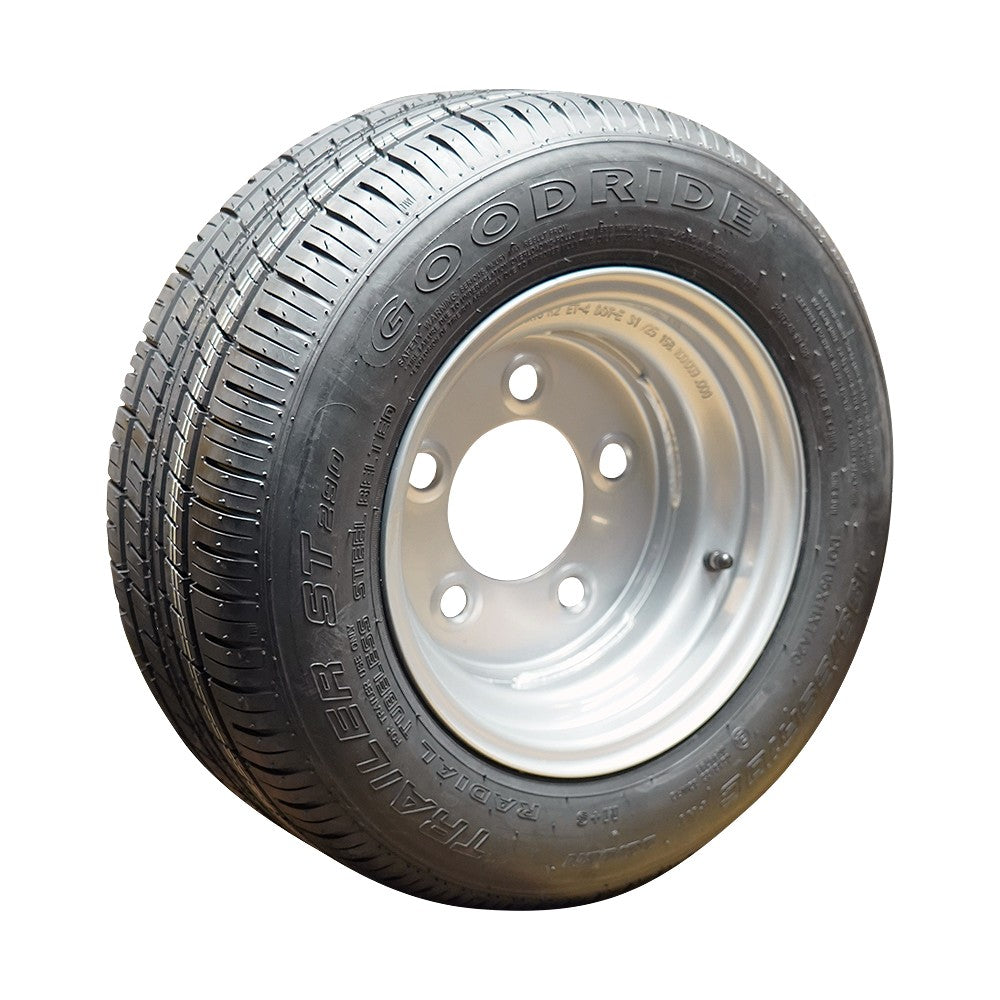 Goodride Komplettrad 195/55R10C ST290 98/96N auf Stahlfelge 6.00x10H2 5/140/94 ET-4 Silber