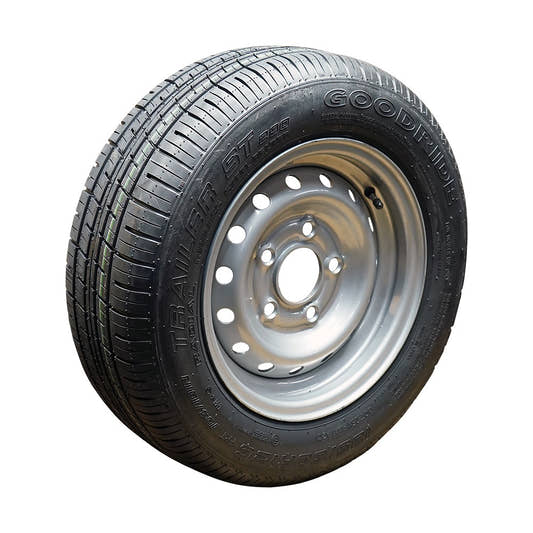 Goodride Komplettrad 185/60R12C ST290 104/101N auf Stahlfelge 5.5Jx12H2 5/112/67 ET30 Silber
