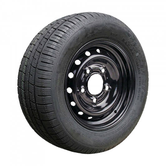 Goodride Komplettrad 185/60R12C ST290 104/101N auf Stahlfelge 5.5Jx12H2 5/112/67 ET30 Schwarz