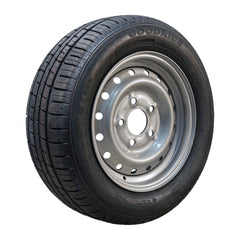 Goodride Komplettrad 195/50R13C ST290 104/101N auf Stahlfelge 6Jx13H2 5/112/67 ET30 Silber