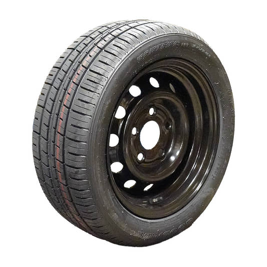 Goodride Komplettrad 195/50R13C ST290 104/101N auf Stahlfelge 6Jx13H2 5/112/67 ET30 Schwarz